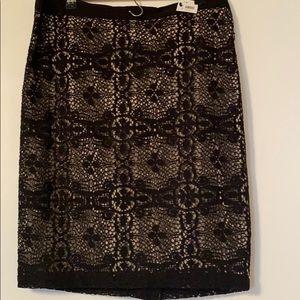 The Limited Lace Skirt
